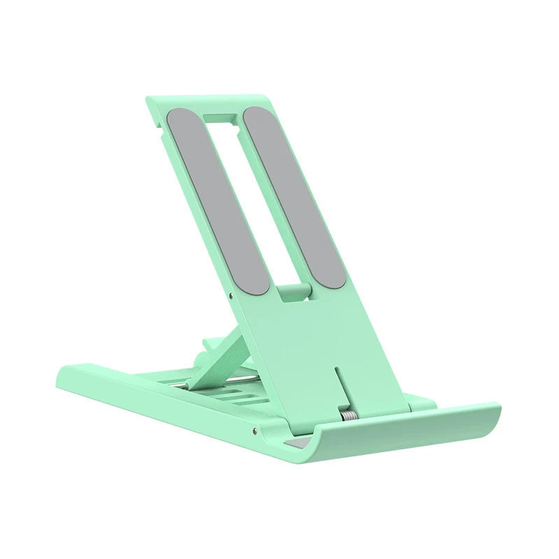 Desktop Foldable Phone Holder Stand Portable Tablet Stand Desk Lazy Bracket For iPhone 13 Pro iPad Mobile Phone Tablet below 12`