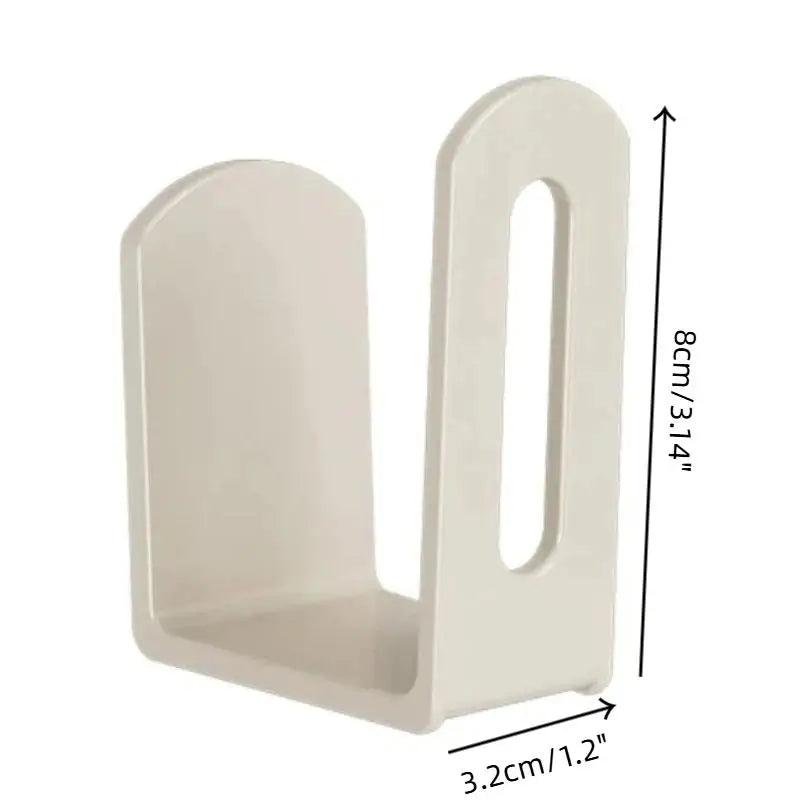 2pcs Home Router Storage Box Wall Artifact Set-top Box Wall-mounted Fixture Support Bracket Wifi Placement Rack For Living Room